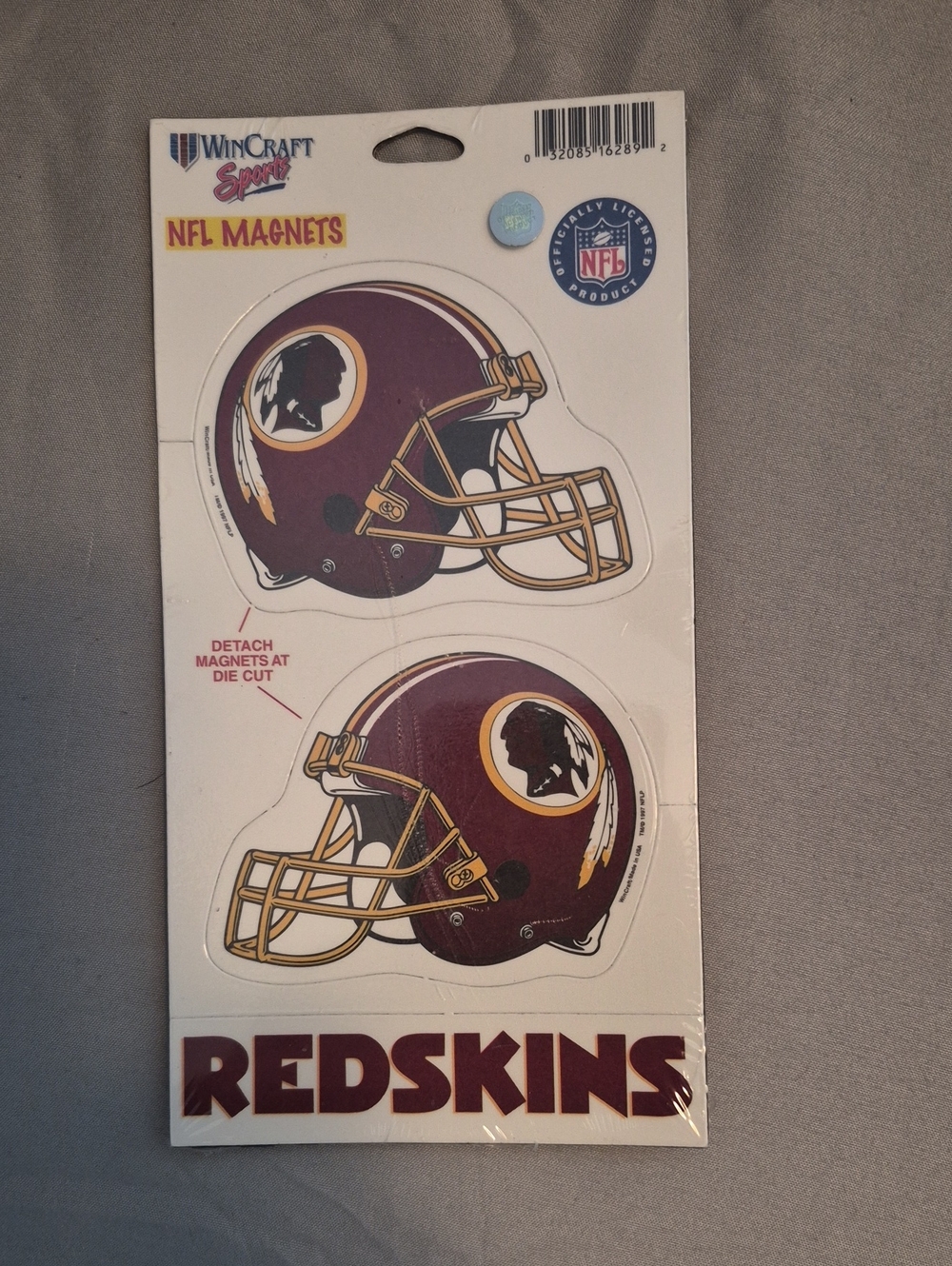 Wincraft Burgundy and Gold NFL Helmet Magnet Set